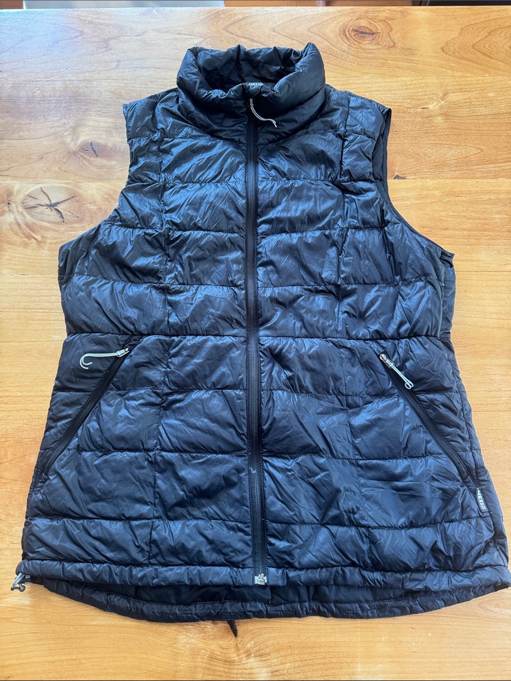 REI Women’s L Quilted Lightweight Down Puffer Vest - Black